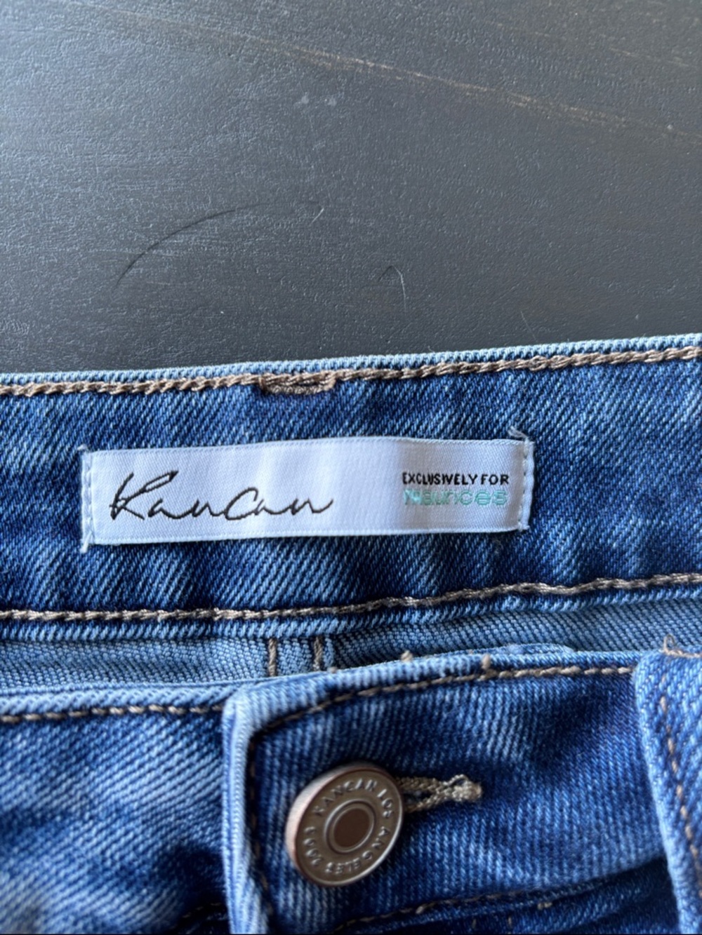 KanCan Blue High-Rise Flare Jeans Women’s size 28 - Picture 6 of 9